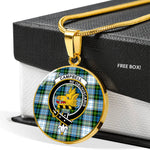 Campbell Dress Clan Scotland Tartan Plaid Circle Pendant Necklace Jewelry Gift For Women,Gold Circle Necklace,Gold Necklace,Gold Necklace For Women,Necklaces Jewelry For Women,Silver Circle Necklace,Silver Necklace,Sterling Silver Necklace,Tartan Crest Circle Necklaces