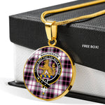 MacPherson Hunting Modern Clan Scotland Tartan Plaid Circle Pendant Necklace Jewelry Gift For Women,Gold Circle Necklace,Gold Necklace,Gold Necklace For Women,Necklaces Jewelry For Women,Silver Circle Necklace,Silver Necklace,Sterling Silver Necklace,Tartan Crest Circle Necklaces