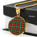 Prince Of Wales Clan Scotland Tartan Plaid Circle Pendant Necklace Jewelry Gift For Women,Gold Circle Necklace,Gold Necklace,Gold Necklace For Women,Necklaces Jewelry For Women,Silver Circle Necklace,Silver Necklace,Sterling Silver Necklace,Tartan Crest Circle Necklaces
