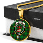 Lundin Clan Scotland Tartan Plaid Circle Pendant Necklace Jewelry Gift For Women,Gold Circle Necklace,Gold Necklace,Gold Necklace For Women,Necklaces Jewelry For Women,Silver Circle Necklace,Silver Necklace,Sterling Silver Necklace,Tartan Crest Circle Necklaces