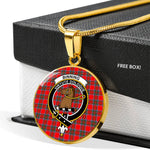 Binning Clan Scotland Tartan Plaid Circle Pendant Necklace Jewelry Gift For Women,Gold Circle Necklace,Gold Necklace,Gold Necklace For Women,Necklaces Jewelry For Women,Silver Circle Necklace,Silver Necklace,Sterling Silver Necklace,Tartan Crest Circle Necklaces