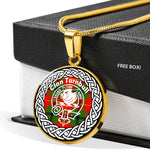 Turnbull Crest Tartan Crest Circle Necklaces, Necklaces Jewelry For Women, Gold Circle Necklace, Silver Circle Necklace, Gold Necklace, Silver Necklace, Gold Necklace For Women, Custom Necklace, Sterling Silver Necklace