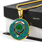 Irvine Ancient Clan Scotland Tartan Plaid Circle Pendant Necklace Jewelry Gift For Women,Gold Circle Necklace,Gold Necklace,Gold Necklace For Women,Necklaces Jewelry For Women,Silver Circle Necklace,Silver Necklace,Sterling Silver Necklace,Tartan Crest Circle Necklaces