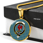 Laing Clan Scotland Tartan Plaid Circle Pendant Necklace Jewelry Gift For Women,Gold Circle Necklace,Gold Necklace,Gold Necklace For Women,Necklaces Jewelry For Women,Silver Circle Necklace,Silver Necklace,Sterling Silver Necklace,Tartan Crest Circle Necklaces