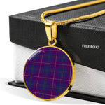 Pride Of Glencoe Clan Scotland Tartan Plaid Circle Pendant Necklace Jewelry Gift For Women,Gold Circle Necklace,Gold Necklace,Gold Necklace For Women,Necklaces Jewelry For Women,Silver Circle Necklace,Silver Necklace,Sterling Silver Necklace,Tartan Crest Circle Necklaces