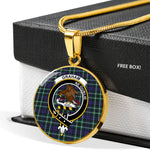 Graham Of Montrose Modern Clan Scotland Tartan Plaid Circle Pendant Necklace Jewelry Gift For Women,Gold Circle Necklace,Gold Necklace,Gold Necklace For Women,Necklaces Jewelry For Women,Silver Circle Necklace,Silver Necklace,Sterling Silver Necklace,Tartan Crest Circle Necklaces