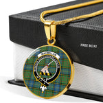 MacMillan Hunting Ancient Clan Scotland Tartan Plaid Circle Pendant Necklace Jewelry Gift For Women,Gold Circle Necklace,Gold Necklace,Gold Necklace For Women,Necklaces Jewelry For Women,Silver Circle Necklace,Silver Necklace,Sterling Silver Necklace,Tartan Crest Circle Necklaces