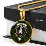 MacLean Hunting Clan Scotland Tartan Plaid Circle Pendant Necklace Jewelry Gift For Women,Gold Circle Necklace,Gold Necklace,Gold Necklace For Women,Necklaces Jewelry For Women,Silver Circle Necklace,Silver Necklace,Sterling Silver Necklace,Tartan Crest Circle Necklaces