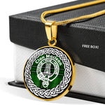 Maclean Crest Tartan Crest Circle Necklaces, Necklaces Jewelry For Women, Gold Circle Necklace, Silver Circle Necklace, Gold Necklace, Silver Necklace, Gold Necklace For Women, Custom Necklace, Sterling Silver Necklace