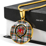 MacDuff Dress Ancient Clan Scotland Tartan Plaid Circle Pendant Necklace Jewelry Gift For Women,Gold Circle Necklace,Gold Necklace,Gold Necklace For Women,Necklaces Jewelry For Women,Silver Circle Necklace,Silver Necklace,Sterling Silver Necklace,Tartan Crest Circle Necklaces
