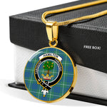 Hamilton Hunting Ancient Clan Scotland Tartan Plaid Circle Pendant Necklace Jewelry Gift For Women,Gold Circle Necklace,Gold Necklace,Gold Necklace For Women,Necklaces Jewelry For Women,Silver Circle Necklace,Silver Necklace,Sterling Silver Necklace,Tartan Crest Circle Necklaces