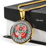 Maclaine Of Lochbuie Crest Tartan Crest Circle Necklaces, Necklaces Jewelry For Women, Gold Circle Necklace, Silver Circle Necklace, Gold Necklace, Silver Necklace, Gold Necklace For Women, Custom Necklace, Sterling Silver Necklace