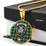 Dalrymple Clan Scotland Tartan Plaid Circle Pendant Necklace Jewelry Gift For Women,Gold Circle Necklace,Gold Necklace,Gold Necklace For Women,Necklaces Jewelry For Women,Silver Circle Necklace,Silver Necklace,Sterling Silver Necklace,Tartan Crest Circle Necklaces