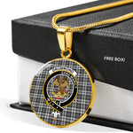 Drummond Grey Clan Scotland Tartan Plaid Circle Pendant Necklace Jewelry Gift For Women,Gold Circle Necklace,Gold Necklace,Gold Necklace For Women,Necklaces Jewelry For Women,Silver Circle Necklace,Silver Necklace,Sterling Silver Necklace,Tartan Crest Circle Necklaces
