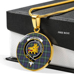 Campbell Argyll Modern Clan Scotland Tartan Plaid Circle Pendant Necklace Jewelry Gift For Women,Gold Circle Necklace,Gold Necklace,Gold Necklace For Women,Necklaces Jewelry For Women,Silver Circle Necklace,Silver Necklace,Sterling Silver Necklace,Tartan Crest Circle Necklaces