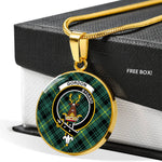 Gordon Fabric Clan Scotland Tartan Plaid Circle Pendant Necklace Jewelry Gift For Women,Gold Circle Necklace,Gold Necklace,Gold Necklace For Women,Necklaces Jewelry For Women,Silver Circle Necklace,Silver Necklace,Sterling Silver Necklace,Tartan Crest Circle Necklaces