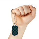 Alexander Scottish Clan Tartan Military Necklace, Tartan Military Dog Tag Necklace Jewelry, Personalized Dog Tag, Custom Military Dog Tags, Personalized Dog Tags For Humans