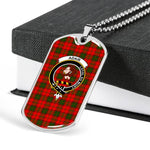Adair Scottish Clan Tartan Military Necklace, Tartan Military Dog Tag Necklace Jewelry, Personalized Dog Tag, Custom Military Dog Tags, Personalized Dog Tags For Humans