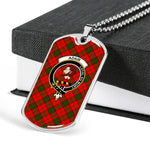 Adair Scottish Clan Tartan Military Necklace, Tartan Military Dog Tag Necklace Jewelry, Personalized Dog Tag, Custom Military Dog Tags, Personalized Dog Tags For Humans