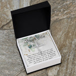 Boyfriend’s Mom Necklace, Gift For Boyfriend’s Mom, To My Boyfriends Mom Necklace Mother's Day CZ Cross Necklace