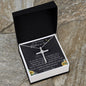 To My Future Mother In Law, Wedding For Her Mother's Gift Necklace Mother's Day CZ Cross Necklace
