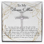 Stepmom Necklace, Bonus Mom Necklace, Step Mother Gift From Bride, Mother's Day Gift For Step Mom Necklace Mother's Day CZ Cross Necklace