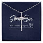 Mother's Day CZ Cross Necklace