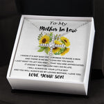 Mom Necklace Gift - You Are Appreciated Necklace, Gift For Her, Mother's Day Gift To My Mom Necklace Mother's Day CZ Cross Necklace
