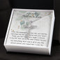 Mother-In-Law Necklace, Best Mother In Law Birthday Necklace, To My Mother In Law Necklace Mother's Day CZ Cross Necklace