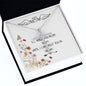 Mom Necklace - I'll Hold You In My Heart Mother's Day Gift Mother's Day CZ Cross Necklace