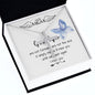 Mom Necklace - I'll Miss You Untill We Meet Again - Mother's Day Gift Mother's Day CZ Cross Necklace