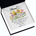 Mother Necklace - You Will Always Be In My Heart - Mother's Day Necklace Mother's Day CZ Cross Necklace