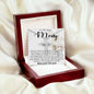 Mom Necklace, Best Mother's Day Gift - To My Mom Best Necklace Mother's Day CZ Cross Necklace