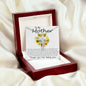 Mom Necklace, To My Mother Necklace Gift For Mom, Mother's Day Necklace From Daughter Son Mother's Day CZ Cross Necklace
