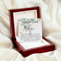 Boyfriend’s Mom Necklace, Gift For Boyfriend’s Mom, To My Boyfriends Mom Necklace Mother's Day CZ Cross Necklace