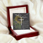 Mom Necklace Gift, Mothers's Day Necklace - Special Bond Mother's Day CZ Cross Necklace