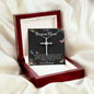 To My Bonus Mom Necklace Love Always Greatest Mother's Day Gift Necklace Mother's Day CZ Cross Necklace