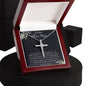 Bonus Mom Necklace, Gift To My Other Mother Necklace, Gift For Bonus Mom Second Mom Mother's Day CZ Cross Necklace