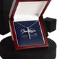Mother's Day CZ Cross Necklace