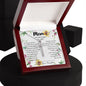 To My Mom Neckalce - Thank You For Sacrifices You Make Every Day Mother's Day Gift Mother's Day CZ Cross Necklace