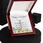 Mother Necklace - No Matter What - I Will Always Love You Mom Necklace Mother's Day CZ Cross Necklace