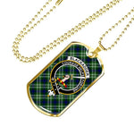 Blackadder Scottish Clan Tartan Military Necklace, Tartan Military Dog Tag Necklace Jewelry, Personalized Dog Tag, Custom Military Dog Tags, Personalized Dog Tags For Humans