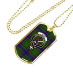 Adam Scottish Clan Tartan Military Necklace, Tartan Military Dog Tag Necklace Jewelry, Personalized Dog Tag, Custom Military Dog Tags, Personalized Dog Tags For Humans
