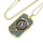 Balfour Scottish Clan Tartan Military Necklace, Tartan Military Dog Tag Necklace Jewelry, Personalized Dog Tag, Custom Military Dog Tags, Personalized Dog Tags For Humans