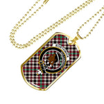 Borthwick Ancient Scottish Clan Tartan Military Necklace, Tartan Military Dog Tag Necklace Jewelry, Personalized Dog Tag, Custom Military Dog Tags, Personalized Dog Tags For Humans