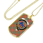 Bruce Ancient Scottish Clan Tartan Military Necklace, Tartan Military Dog Tag Necklace Jewelry, Personalized Dog Tag, Custom Military Dog Tags, Personalized Dog Tags For Humans