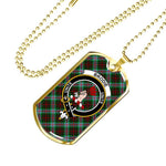 Brodie Scottish Clan Tartan Military Necklace, Tartan Military Dog Tag Necklace Jewelry, Personalized Dog Tag, Custom Military Dog Tags, Personalized Dog Tags For Humans