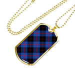 Angus Modern Scottish Clan Tartan Military Necklace, Tartan Military Dog Tag Necklace Jewelry, Personalized Dog Tag, Custom Military Dog Tags, Personalized Dog Tags For Humans