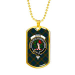 Aiton Scottish Clan Tartan Military Necklace, Tartan Military Dog Tag Necklace Jewelry, Personalized Dog Tag, Custom Military Dog Tags, Personalized Dog Tags For Humans