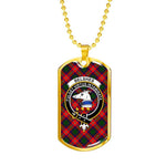 Belshes Scottish Clan Tartan Military Necklace, Tartan Military Dog Tag Necklace Jewelry, Personalized Dog Tag, Custom Military Dog Tags, Personalized Dog Tags For Humans